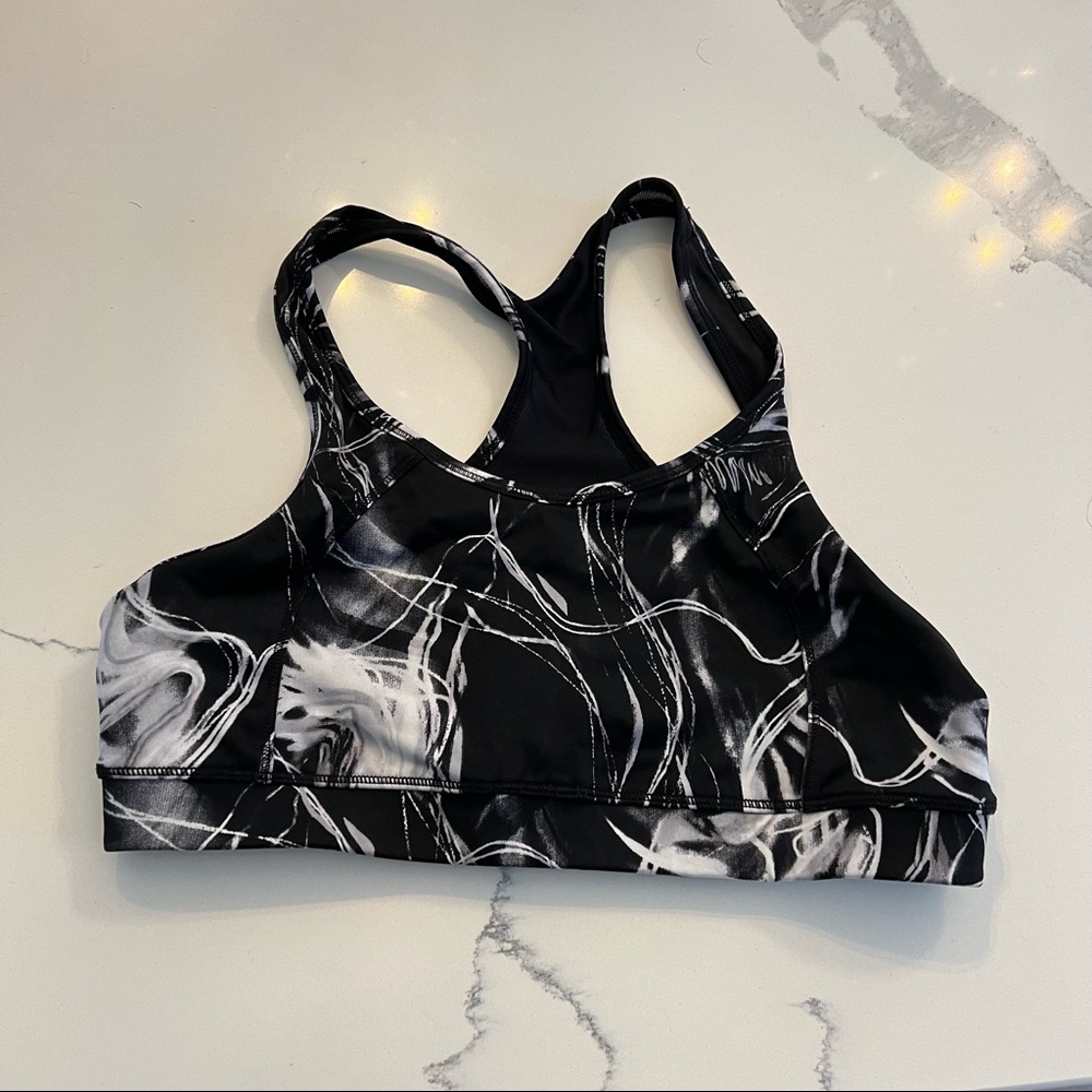 Calvin Klein Marble sports bra NWOT